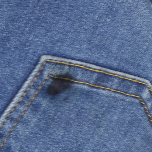 Joules Women's Cropped Blue Denim Jeans Size 10