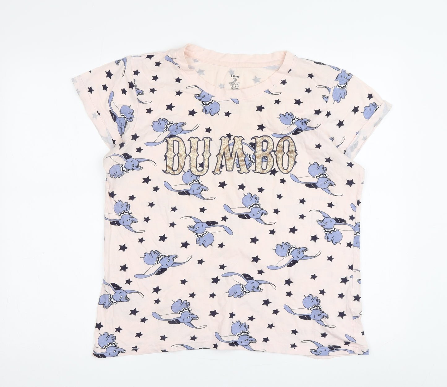 Disney Women's Multicoloured Dumbo Nightshirt, Size 12-14