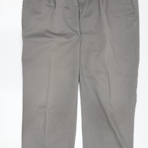 Cotton Traders Men's Grey Chino Trousers 38