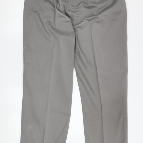 Cotton Traders Men's Grey Chino Trousers 38