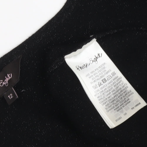 Phase Eight Women's Black Bodycon Dress Size 12