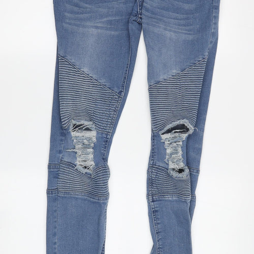The Rockn Rev Men's Blue Skinny Jeans Size 30