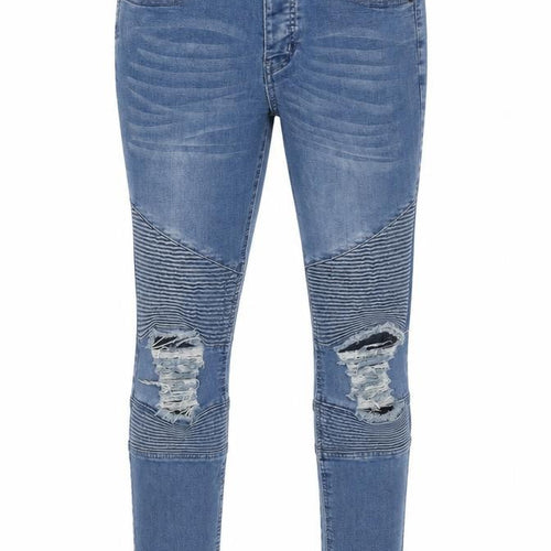 The Rockn Rev Men's Blue Skinny Jeans Size 30
