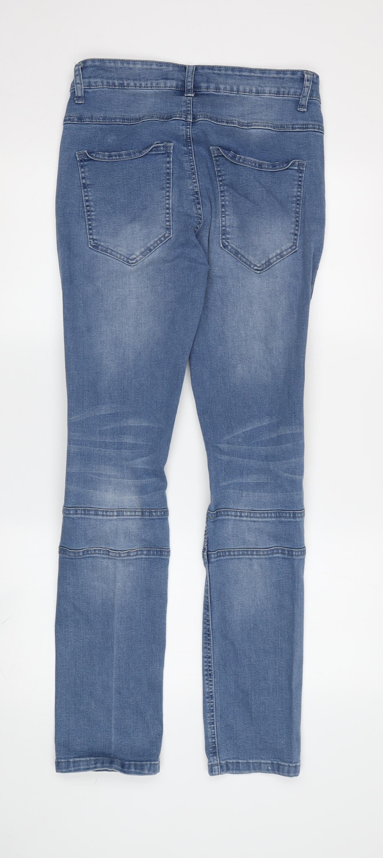 The Rockn Rev Men's Blue Skinny Jeans Size 30