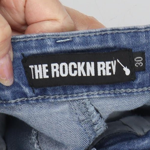 The Rockn Rev Men's Blue Skinny Jeans Size 30