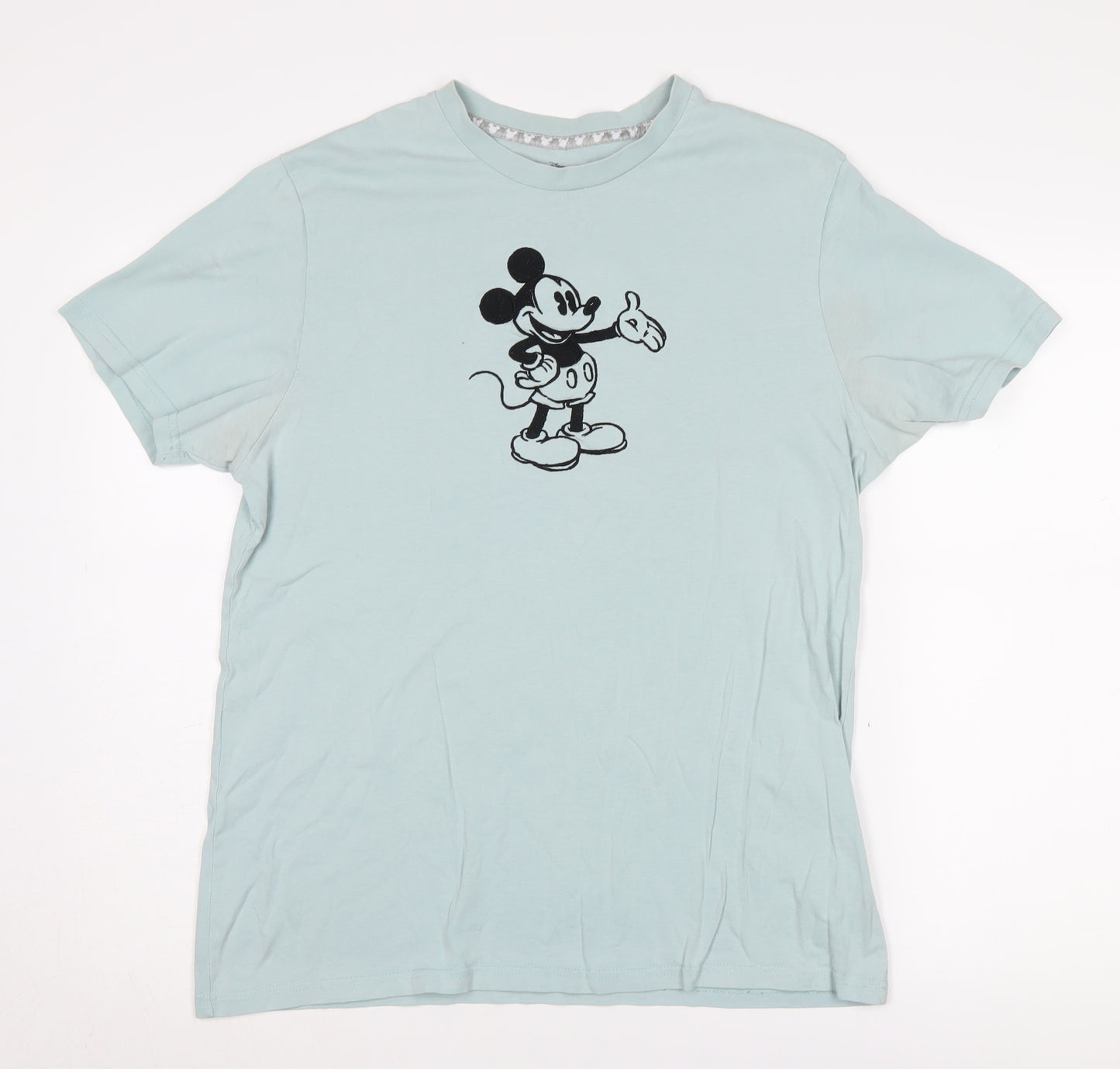 Disney Blue Mickey Mouse T-Shirt - Unisex Large