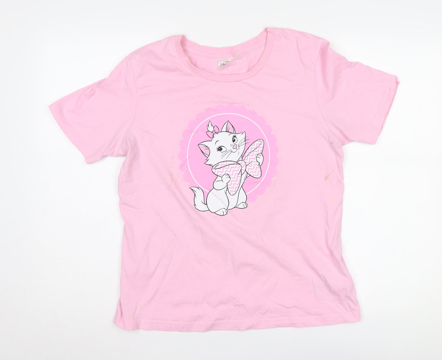Disney Women’s Pink The Aristocats T-Shirt, Size 14