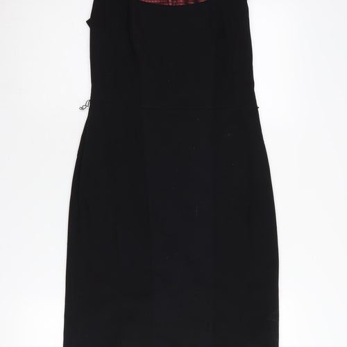 Jasper Conran Women's Black Sheath Dress Size 8