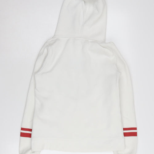 H&M Boys White NASA Hoodie, 14 Years, Space Theme