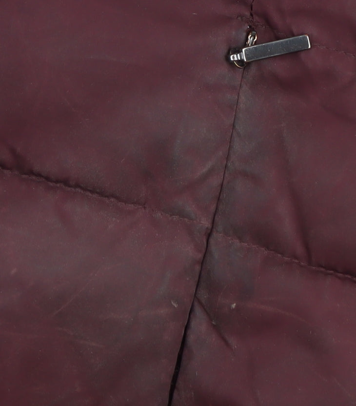 Marks and Spencer Women's Red Puffer Jacket Size 8