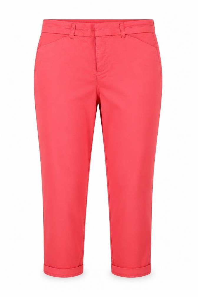 Front view of Gap Women's Red Slim Khakis Trousers, size 12