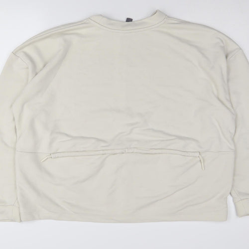 Sweaty Betty Women's Beige XL Pullover Sweatshirt