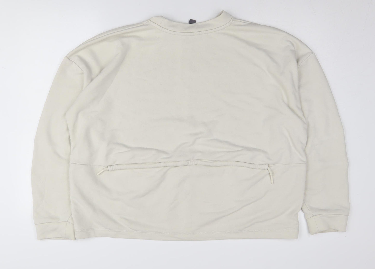 Sweaty Betty Women's Beige XL Pullover Sweatshirt