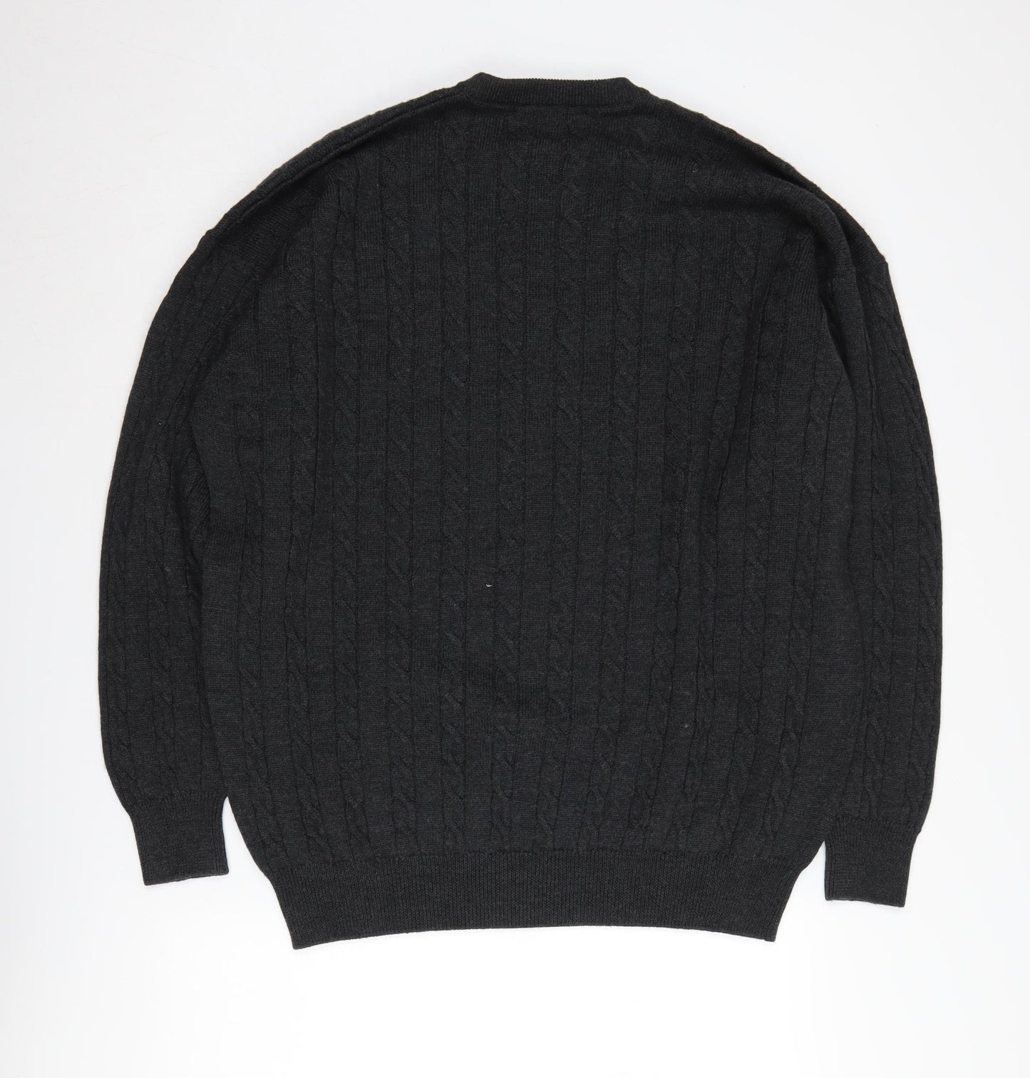 Pringle of Scotland Men's Black Wool Pullover Jumper L