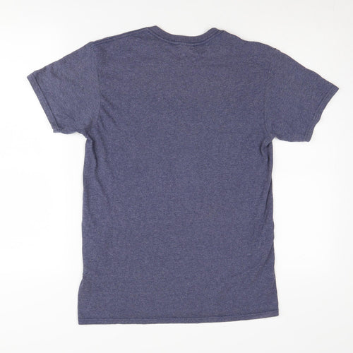 Delta Blue Outdoor Graphic Print T-Shirt - Small