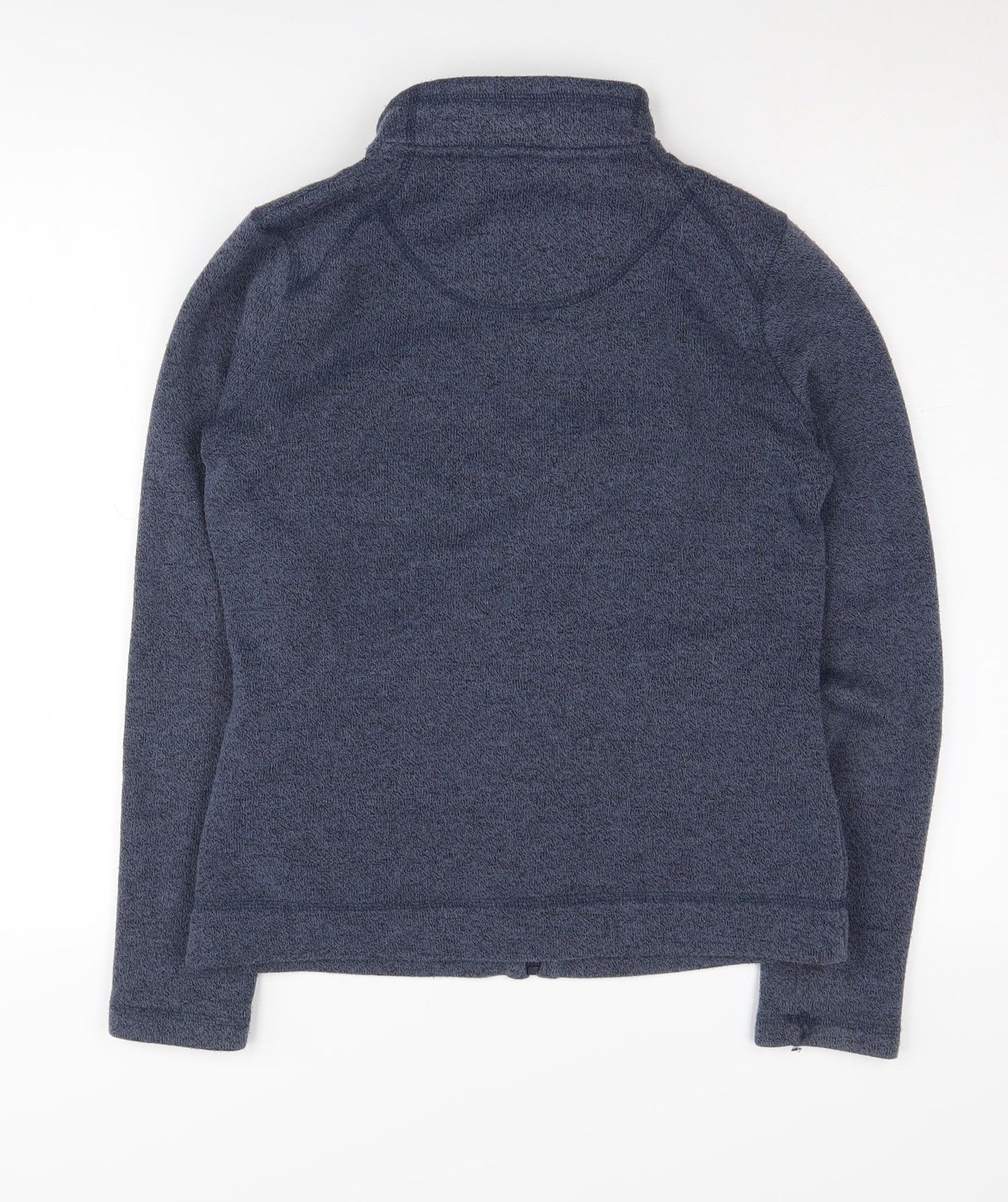 Weird Fish Women's Blue Full Zip Jacket Size 10