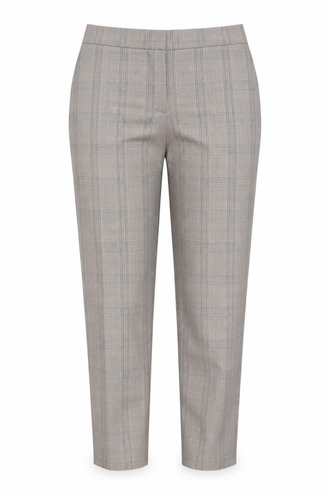 New Look Beige Check Chino Trousers - Size 10, Autumn Style