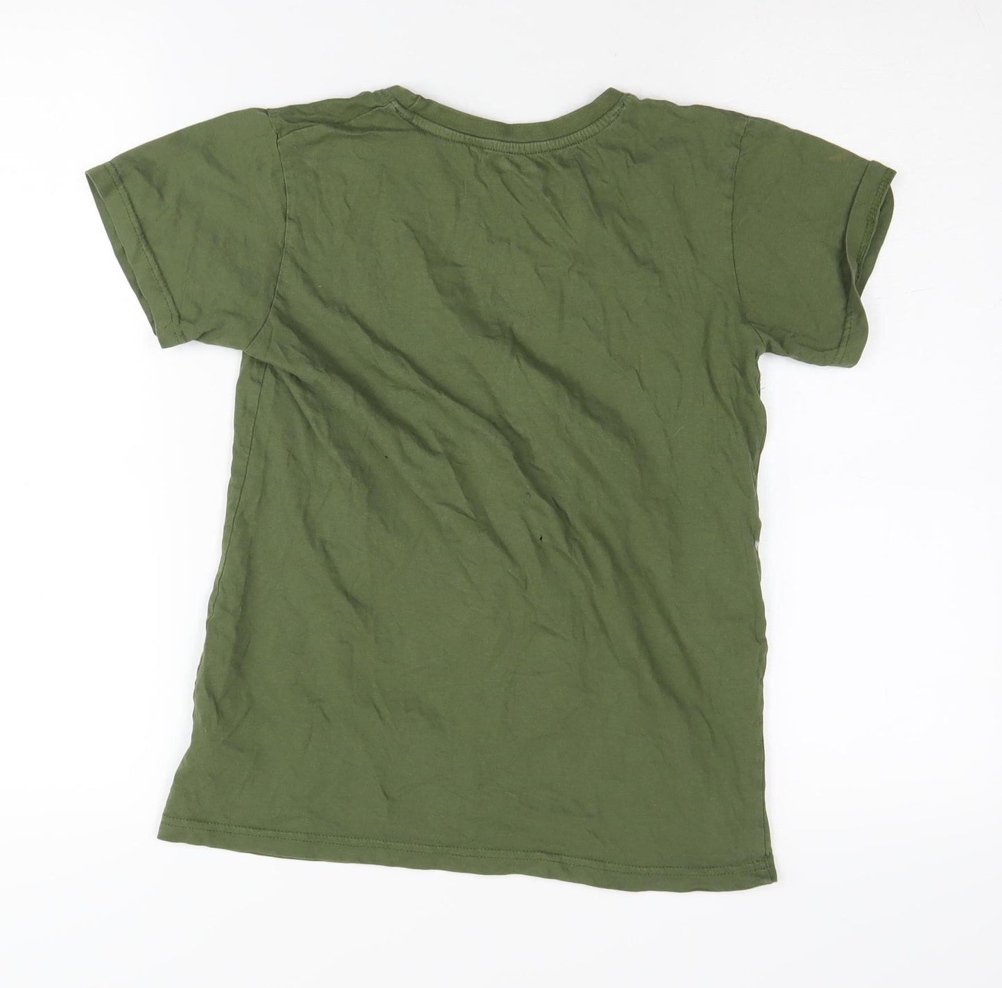 Minecraft Boys Green Creeper Graphic T-Shirt, Size 12 Years