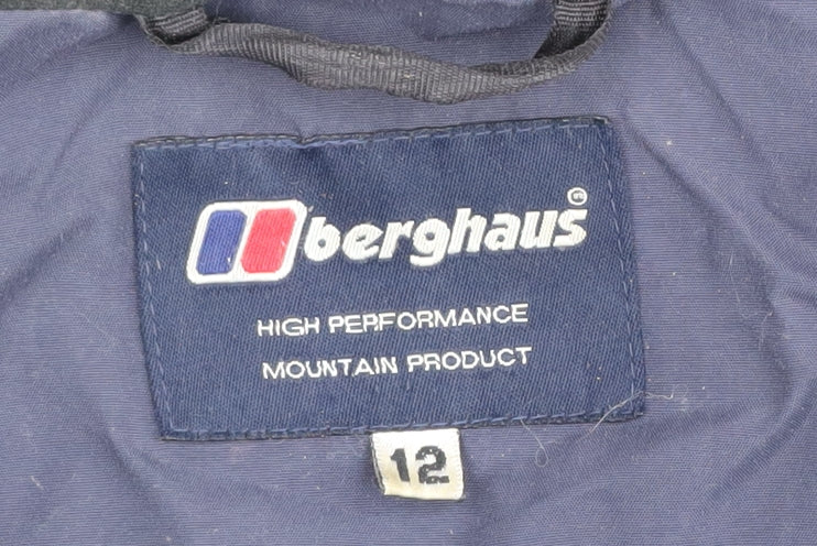 Berghaus Women's Green Hooded Parka Jacket Size 12