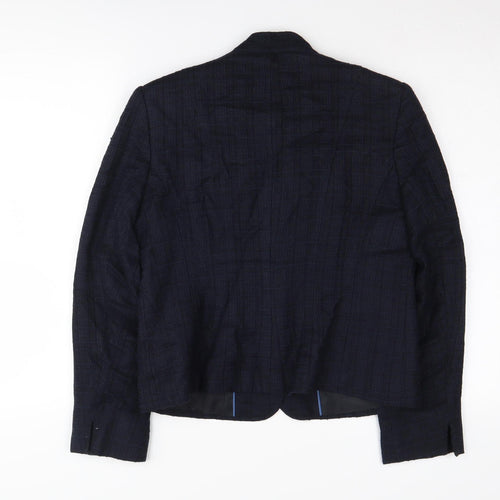 Next Women’s Black Regular Fit Check Suit Jacket