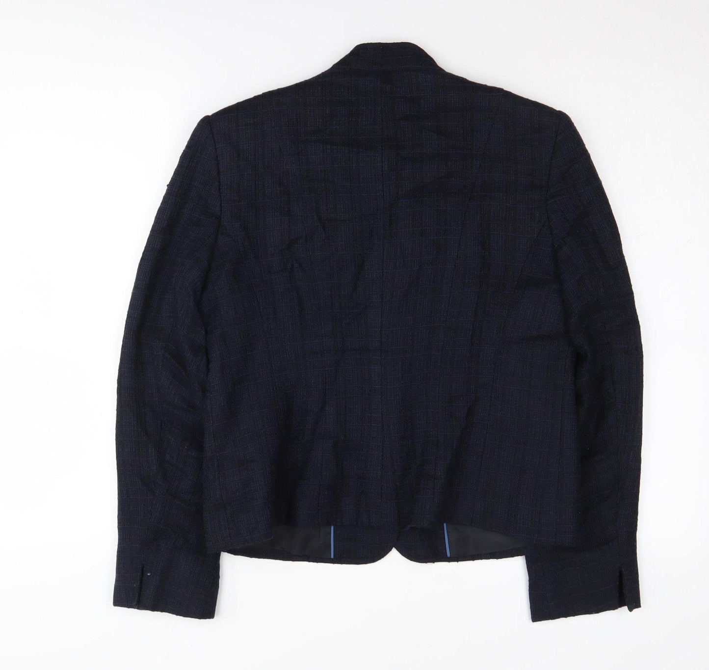 Next Women’s Black Regular Fit Check Suit Jacket