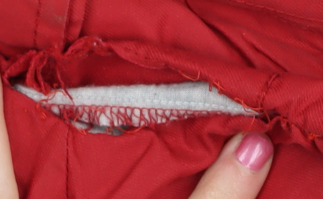 Jasper Conran Boys Red Hooded Jacket Age 12 Mid-Length