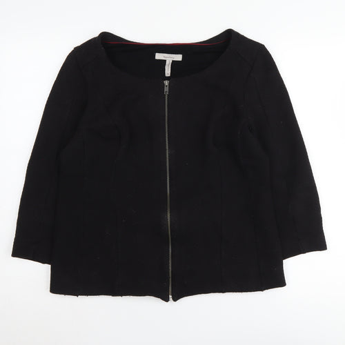 Pepperberry Women's Black 3/4 Sleeve Jacket