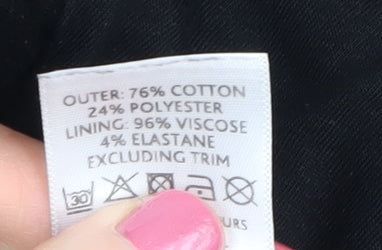 Pepperberry Women's Black 3/4 Sleeve Jacket