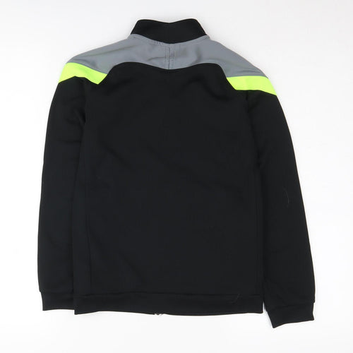 Nike Boys Track Jacket Black M 10-11 Years Dri-FIT