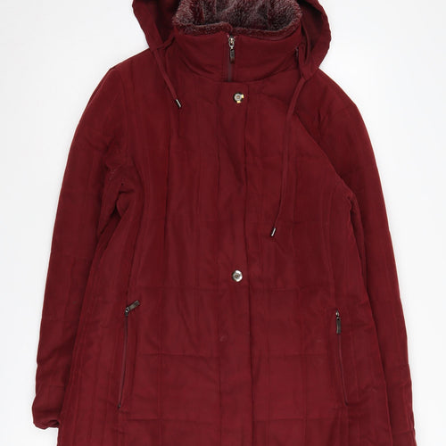 Kensing & Mitch Women's Red Puffer Coat Size 14