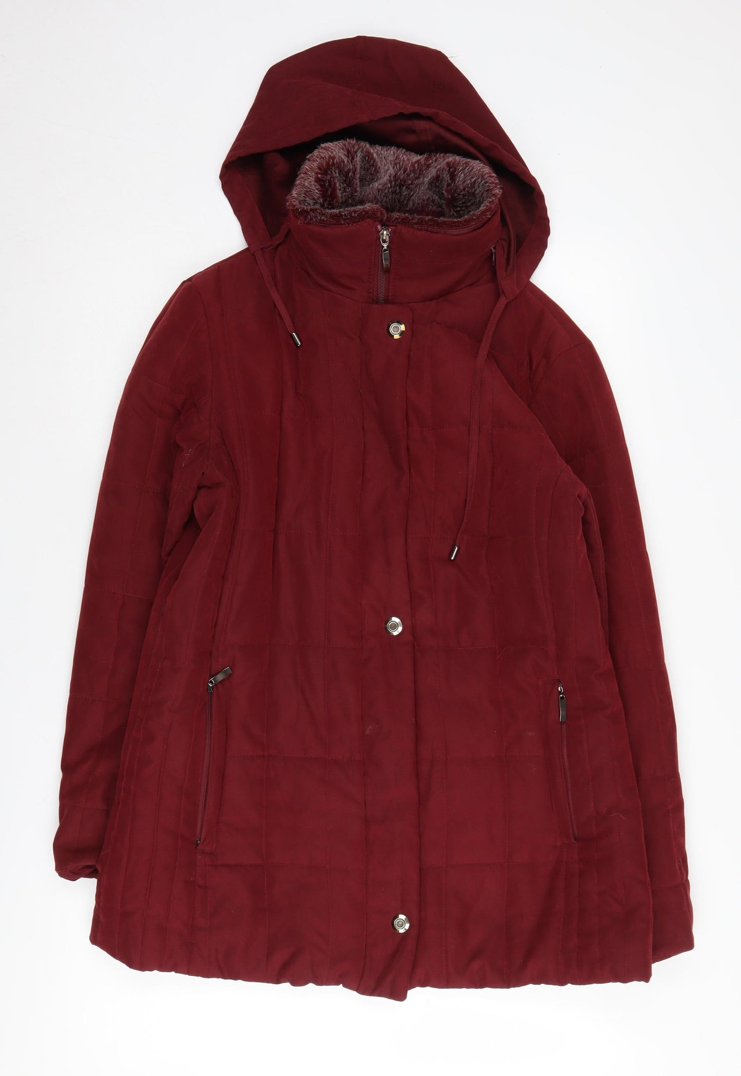 Kensing & Mitch Women's Red Puffer Coat Size 14