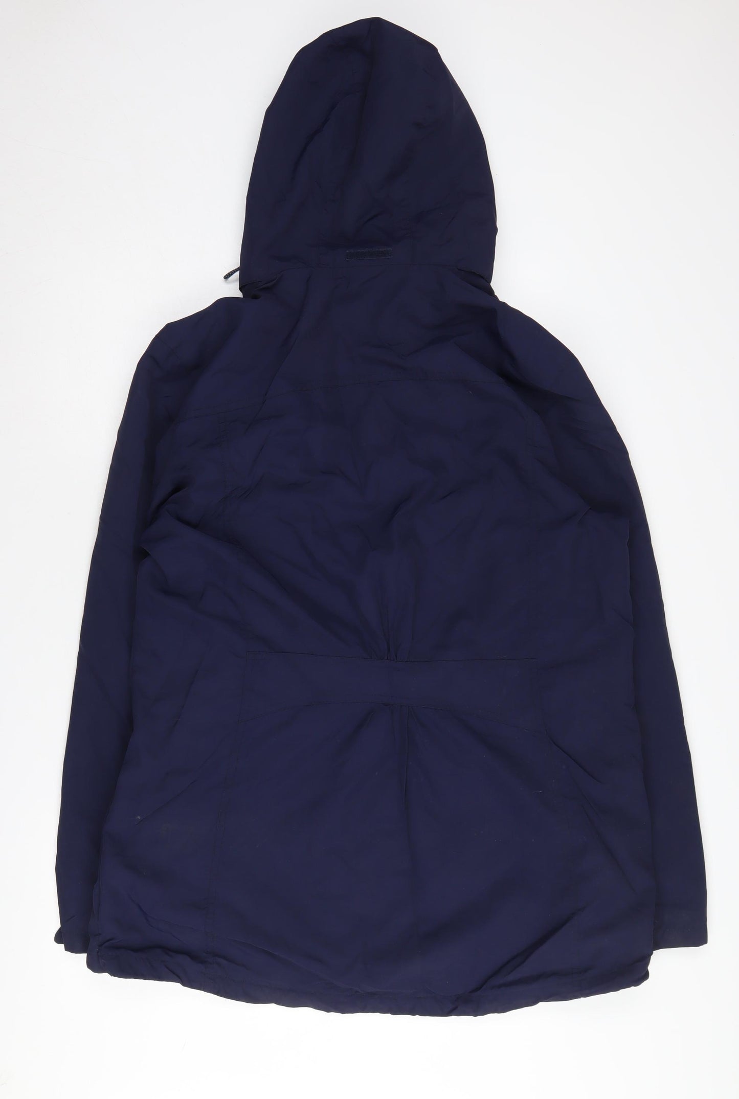 Mountain Warehouse Women's Blue Hooded Rain Coat Size 22
