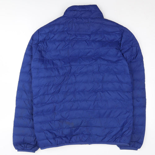 Armani Jeans Men's Blue Puffer Jacket M