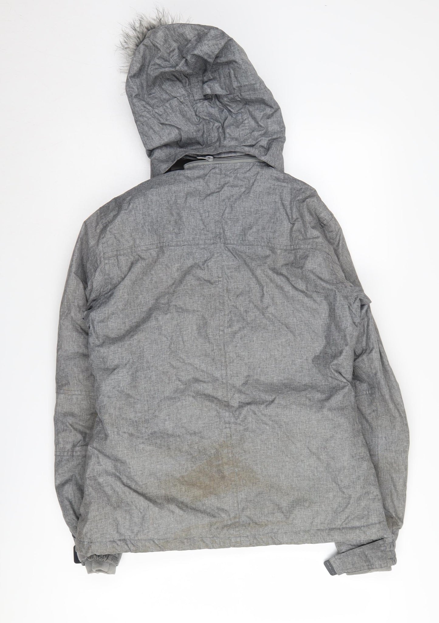 Parallel Women's Grey Ski Jacket Size 8 Waterproof