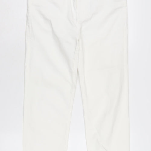 Marks and Spencer Women's White Jeans Size 12