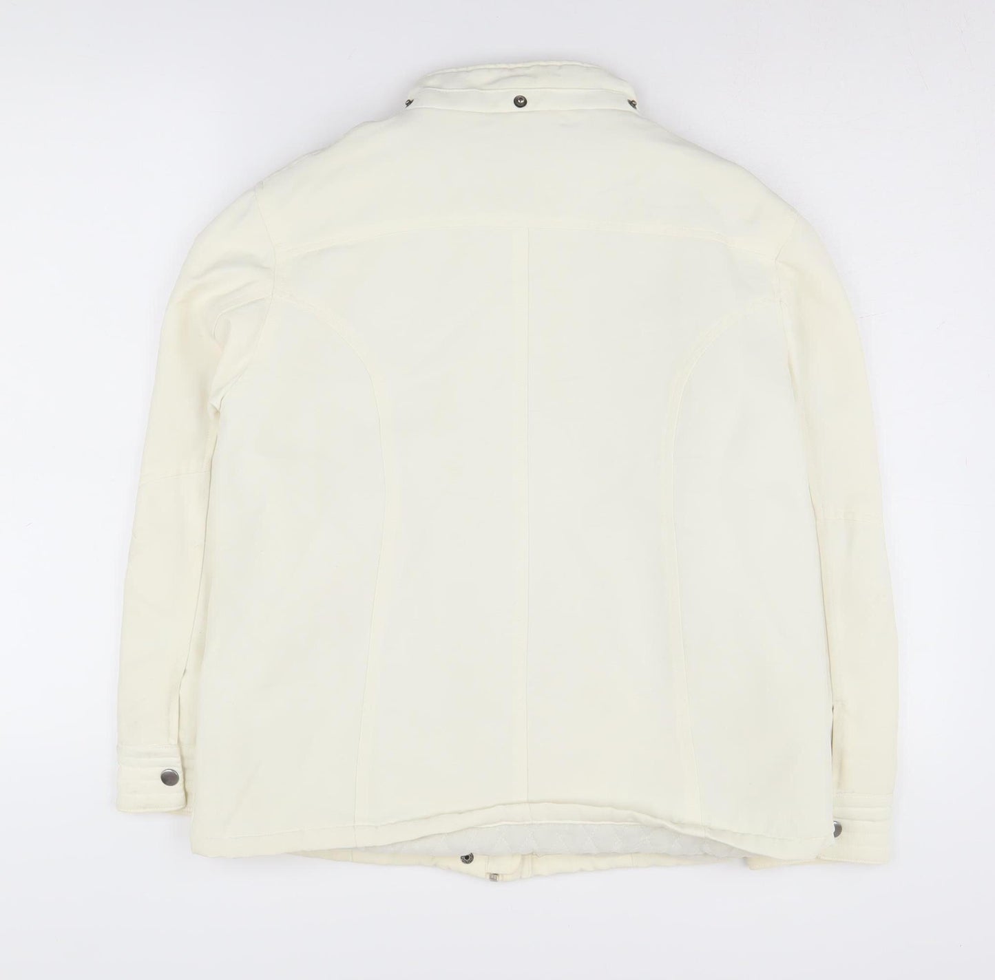 Wallis Women's Ivory Basic Jacket Size 14