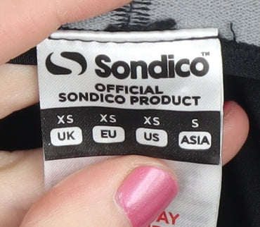 Sondico Unisex XS Black Compression Leggings