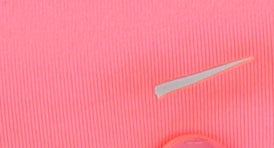 Nike Women's Pink Athletic V-Neck T-Shirt Size L