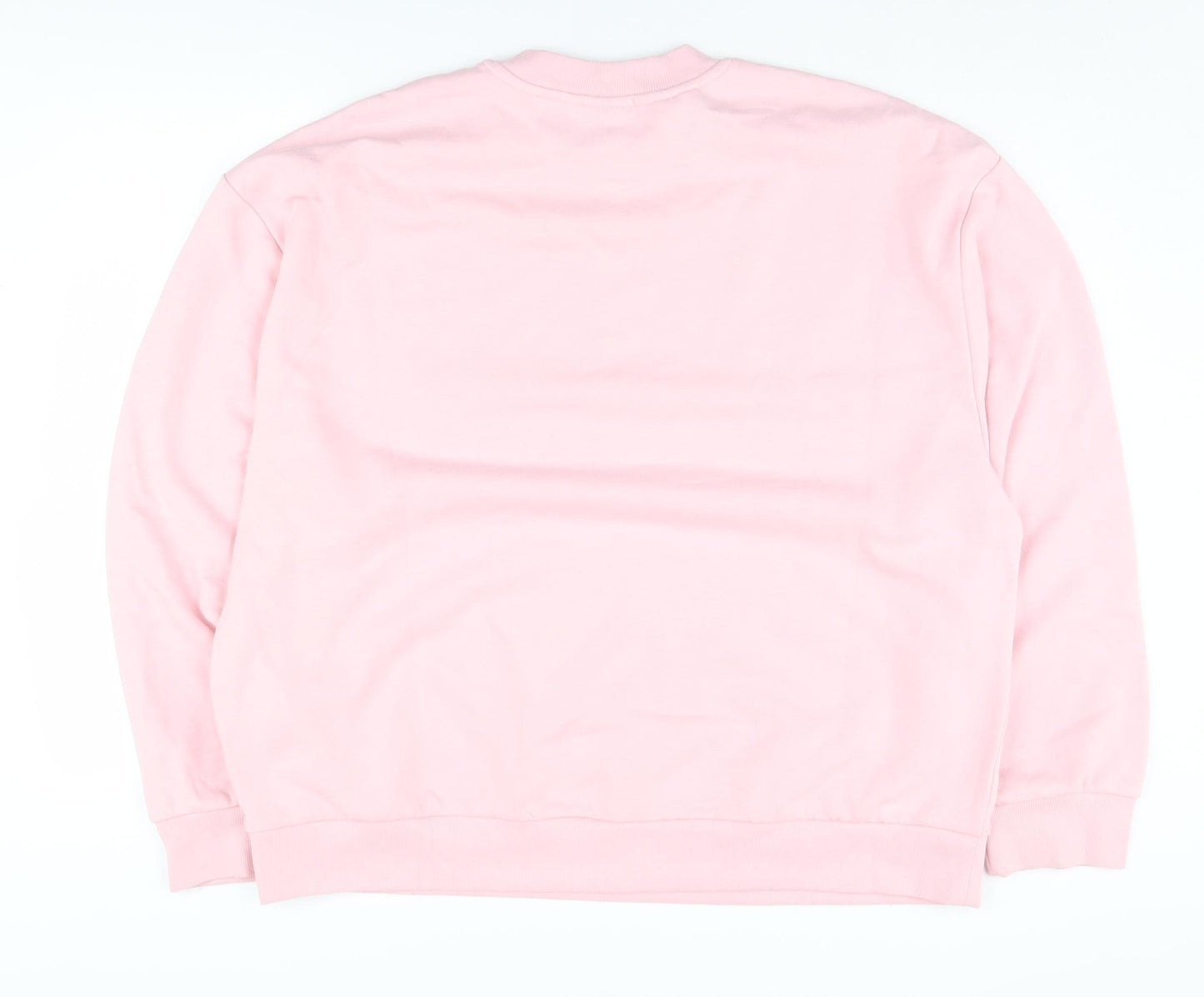 ASOS Design Women’s Pink Logo Pullover Sweatshirt M