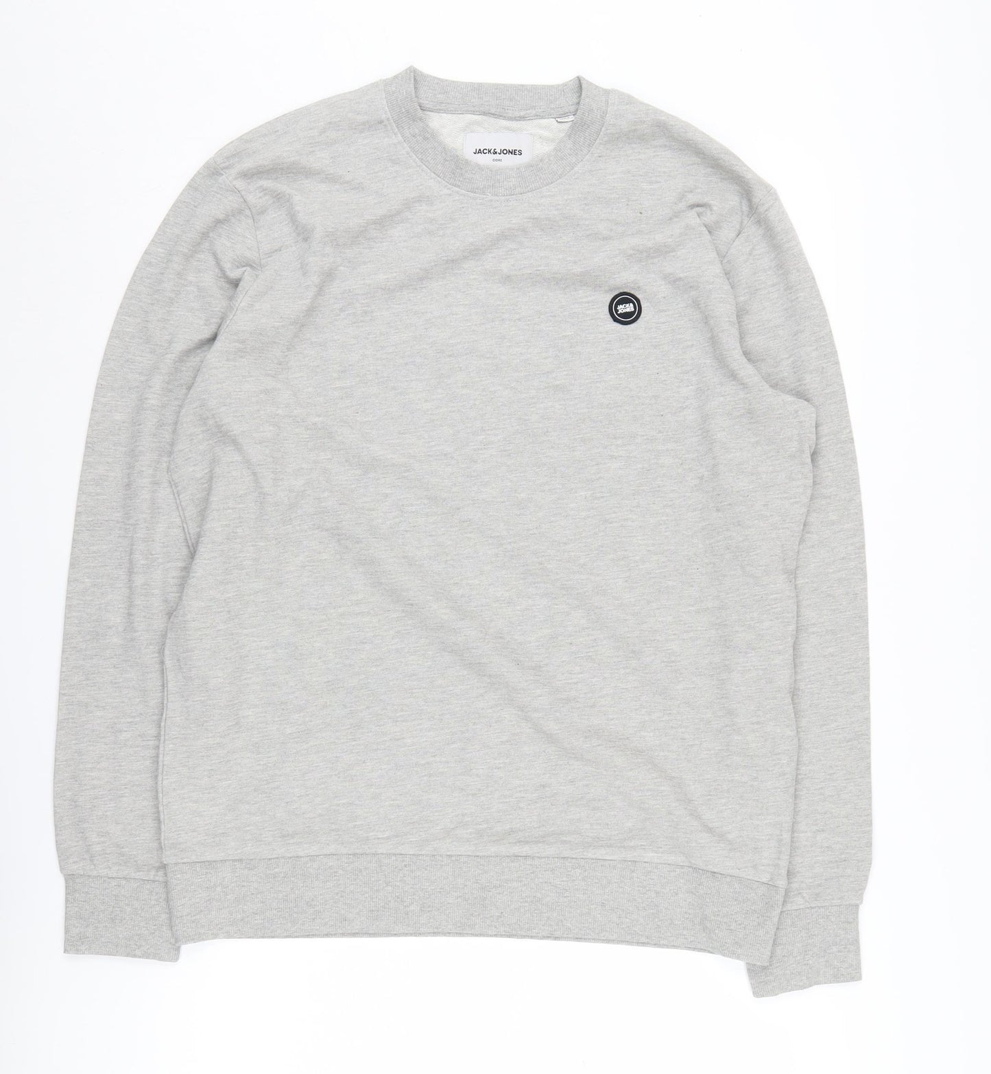 Jack & Jones Men's Grey XL Pullover Sweatshirt