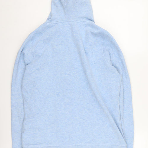 Weird Fish Women's Blue Full Zip Hoodie Size 12