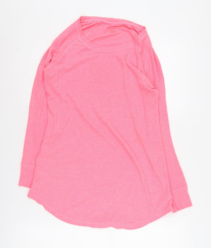 Xhilaration Women's Pink Pullover Sweatshirt Size S