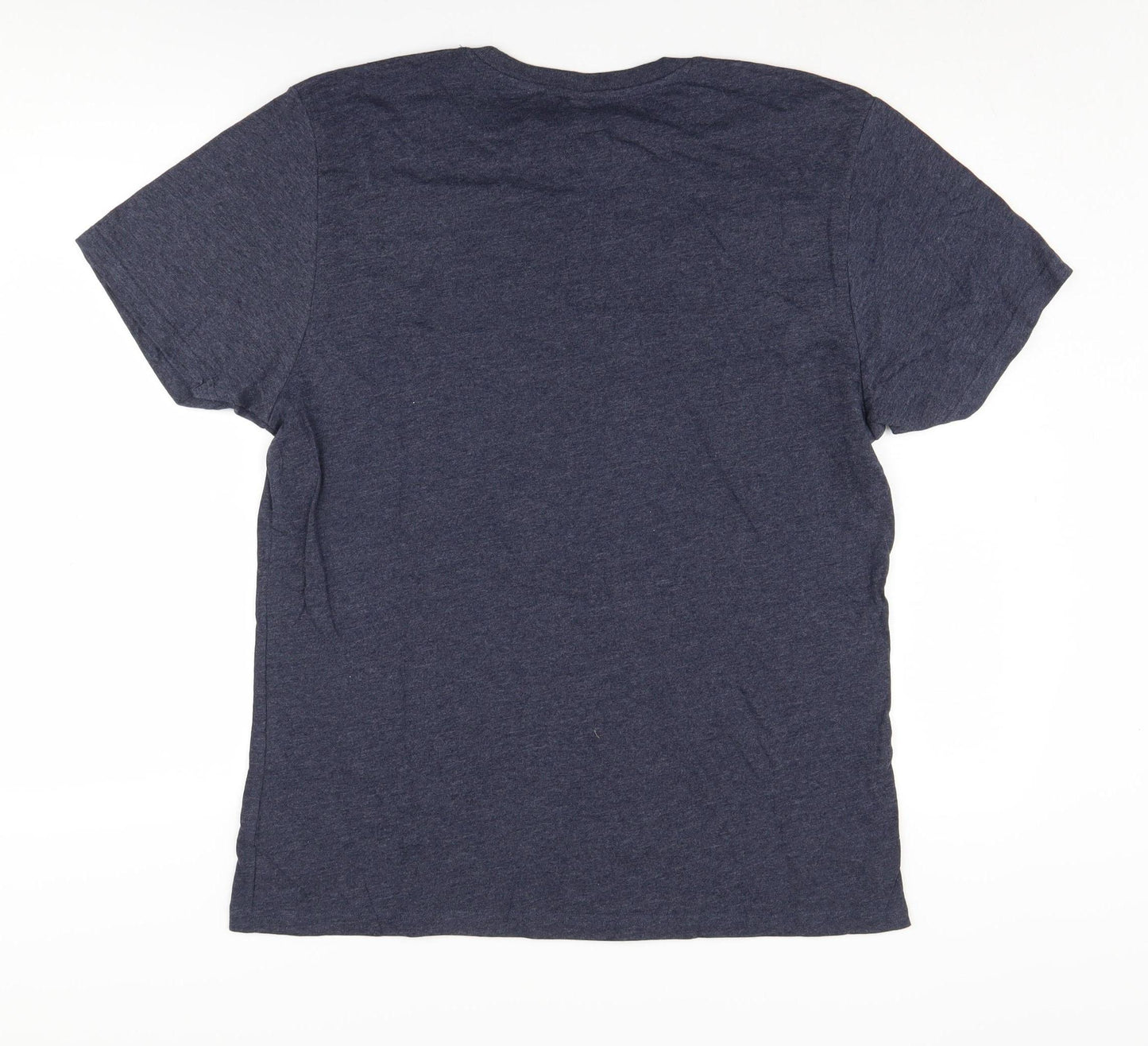 Salvage Men's Blue Band Of Horses T-Shirt L - Recycled Cotton