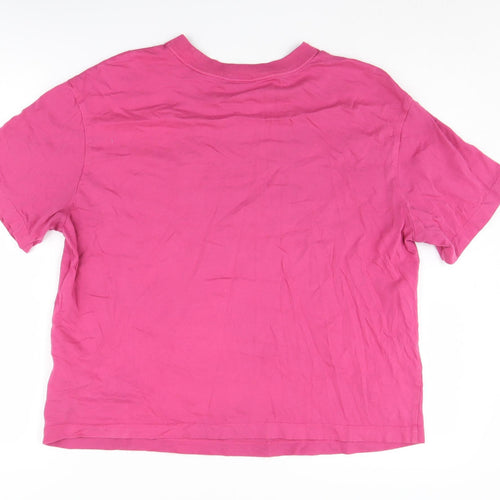 Nike Women's Pink Basic T-Shirt - M