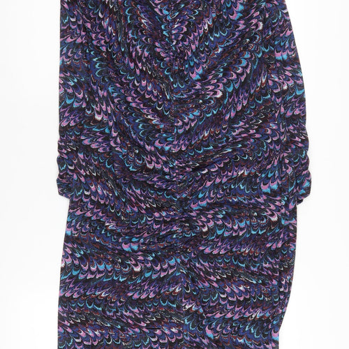 Oliver Bonas Women's Multicoloured Sheath Dress Size 12