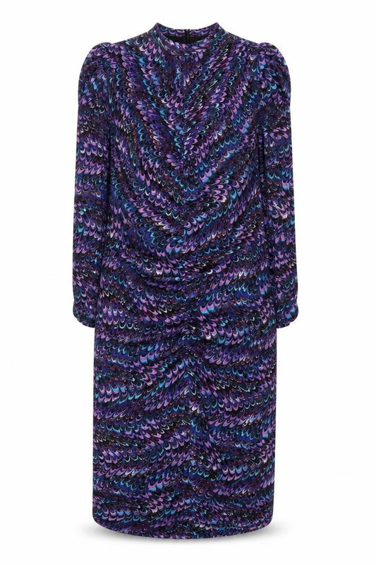 Front view of Oliver Bonas Women's Multicoloured Sheath Dress, size 12