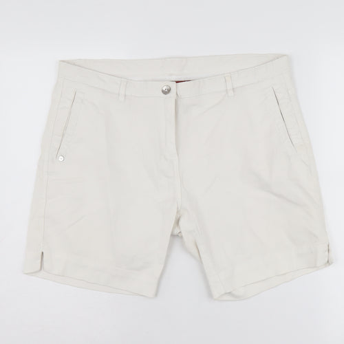 Regatta Women's Ivory Chino Shorts Size 14
