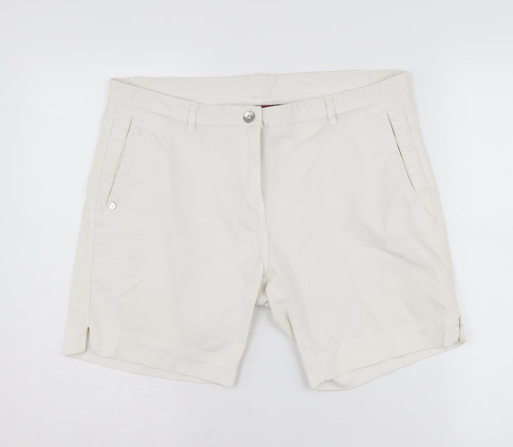 Regatta Women's Ivory Chino Shorts Size 14