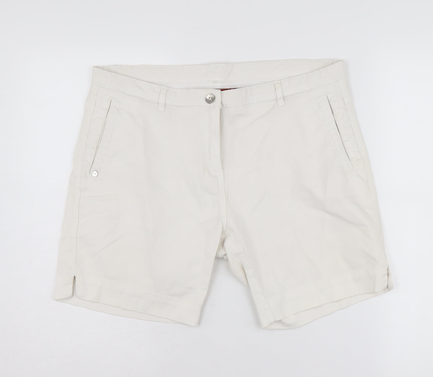 Regatta Women's Ivory Chino Shorts Size 14
