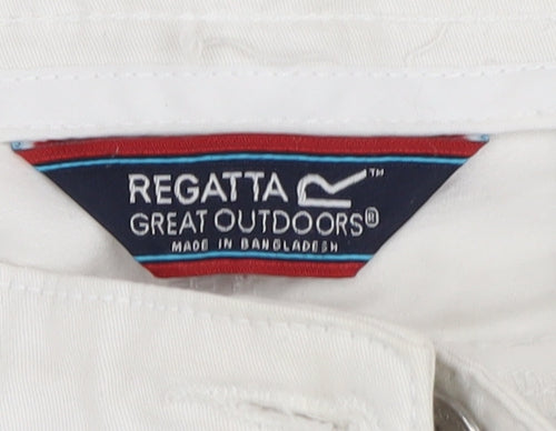 Regatta Women's Ivory Chino Shorts Size 14